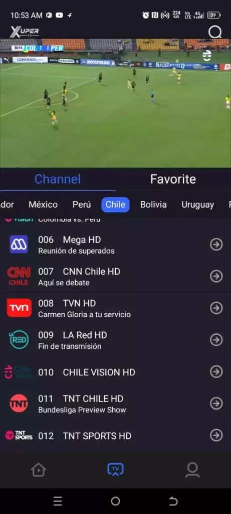 Xuper TV APK SS
