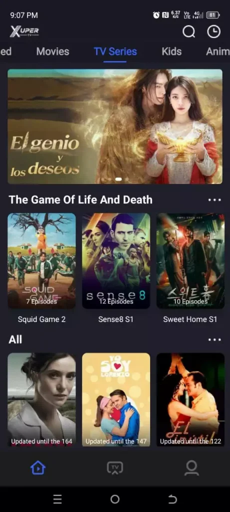Xuper TV APK SS