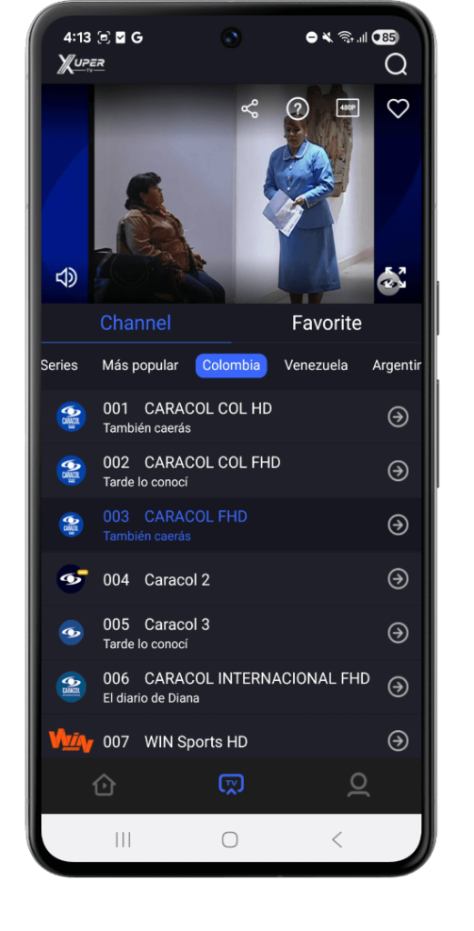 Xuper TV APK SS